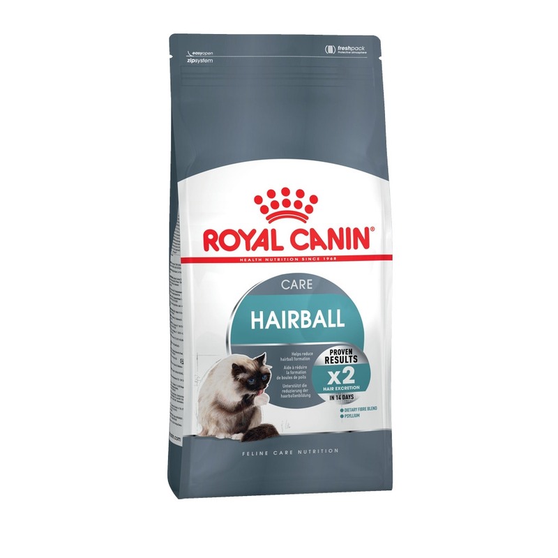 Royal Canin Hairball Care сухой корм для взрослых кошек для профилактики образования волосяных комочков - 2 кг фотографии