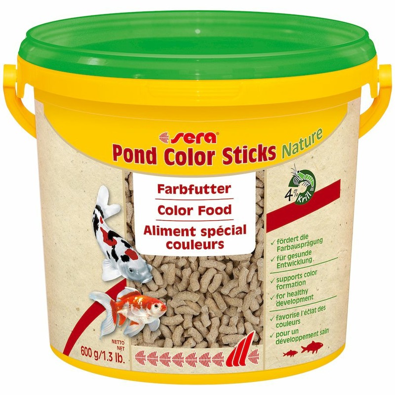 Sera Color Sticks Корм для прудовых рыб корм sera koi sticks energy plus для прудовых рыб 40 л 5 кг