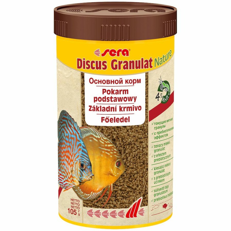 Sera Discus Granulat Корм для дискусов в гранулах сухой корм для рыб jbl grana discus 1 л 440 г