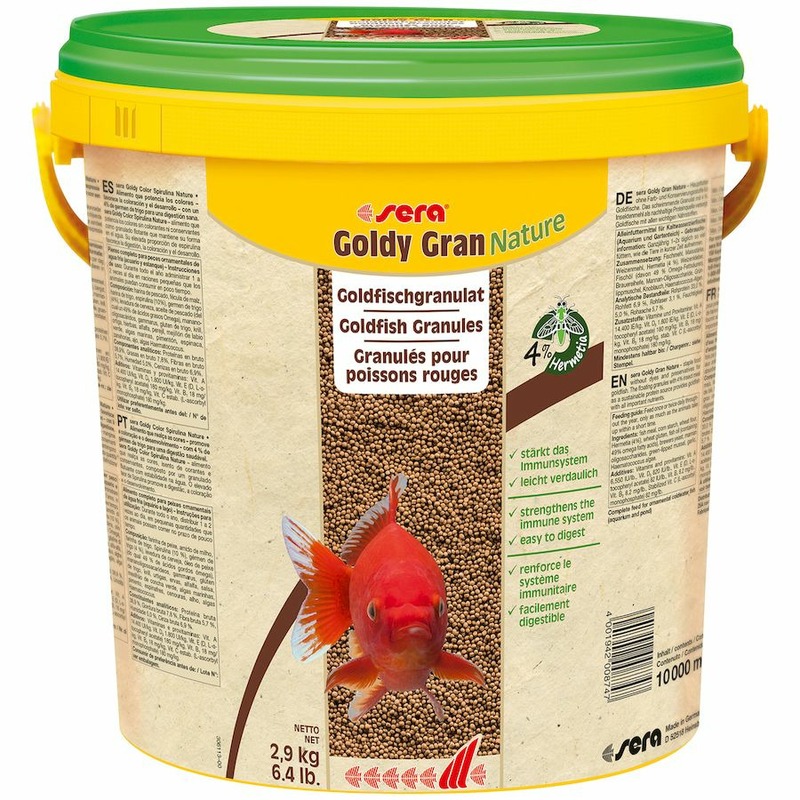 Sera Goldy Gran Корм для золотых рыб в гранулах