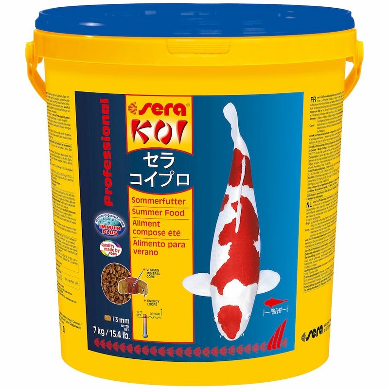 Корм Sera Koi Professional для прудовых рыб летний корм sera koi sticks energy plus для прудовых рыб 40 л 5 кг