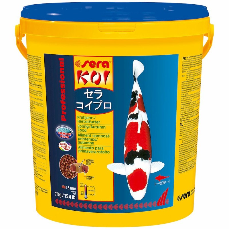 Sera Koi Professional весна/осень Корм для прудовых рыб корм sera koi professional для прудовых рыб летний 2 2 кг