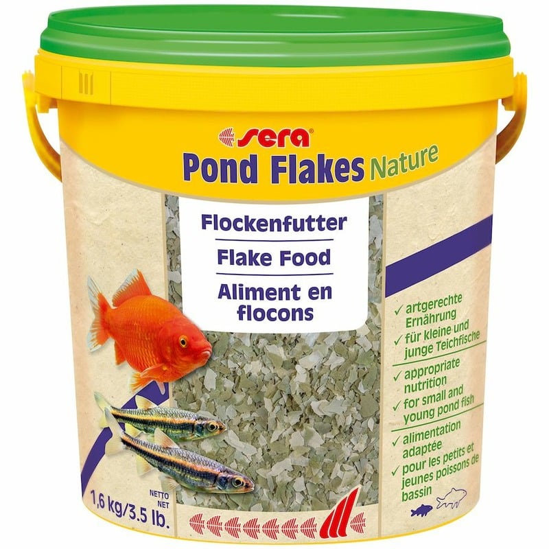 Sera Pond Flakes Корм для прудовых рыб sera pond granulat корм для прудовых рыб