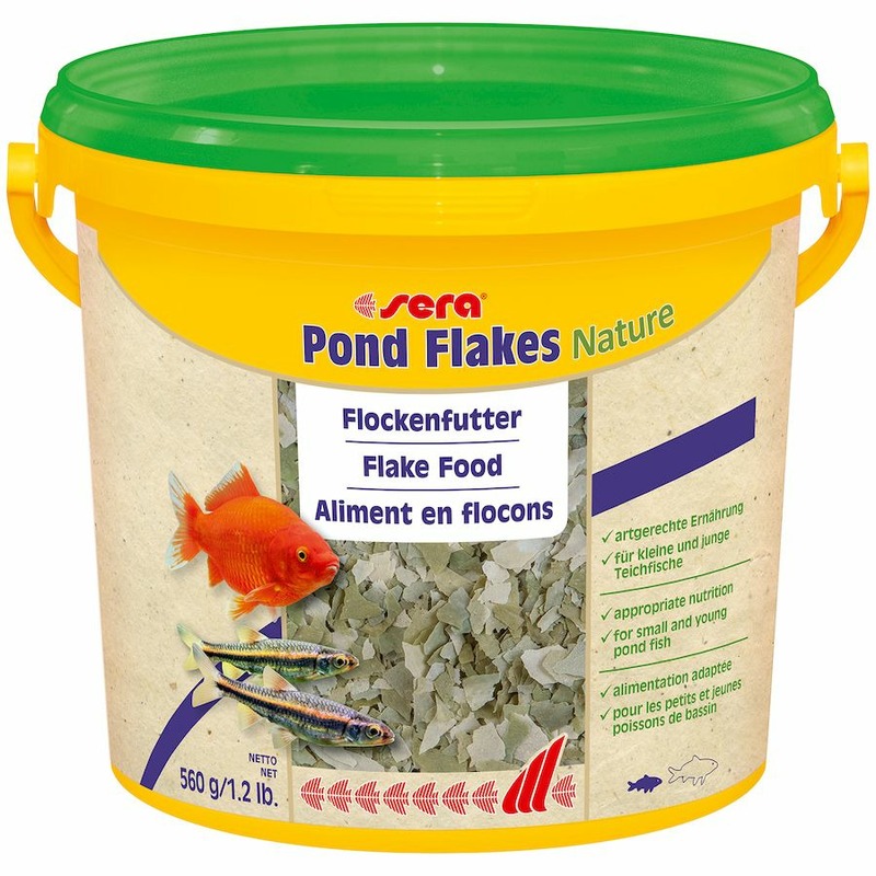 Sera Pond Flakes Корм для прудовых рыб - 3,8 л sera pond flakes корм для прудовых рыб