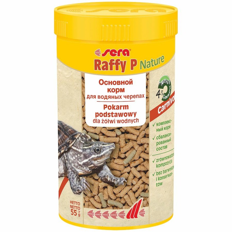 Sera Raffy P корм для рептилий - 250 мл, 55 г