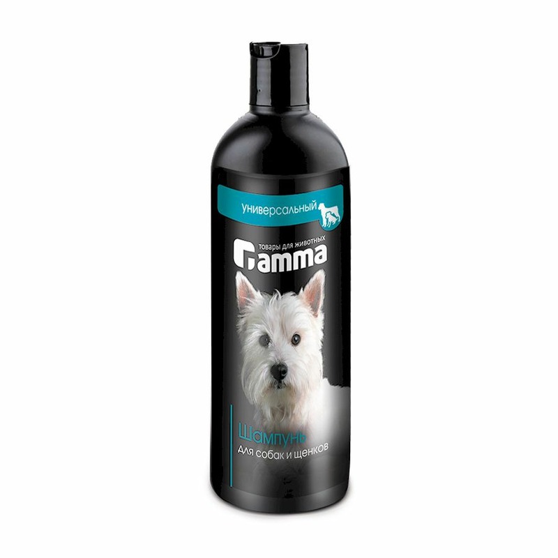 Gamma шампунь для собак и щенков, универсальный - 250 мл trixie шампунь для собак облегчающий расчесывание шерсти 250 мл