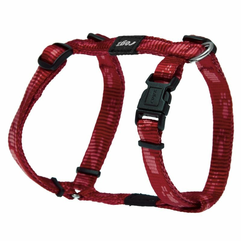 Шлейка для собак ROGZ Alpinist S-11мм (Красный) 23 -37 см шлейка для собак rogz alpinist s 11мм оранжевый 23 37 см