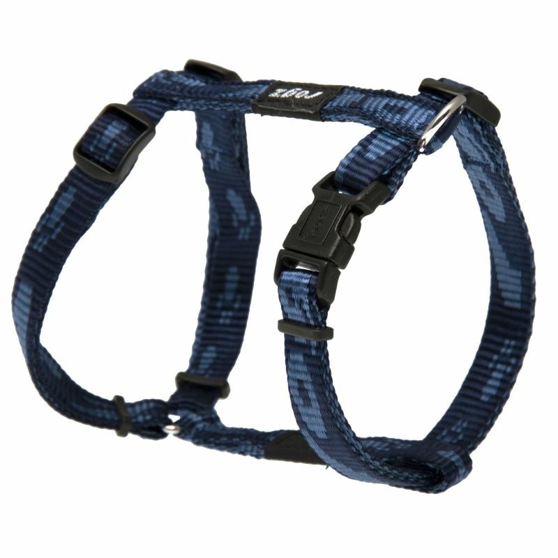 Шлейка для собак ROGZ Alpinist S-11мм (Синий) 23 -37 см