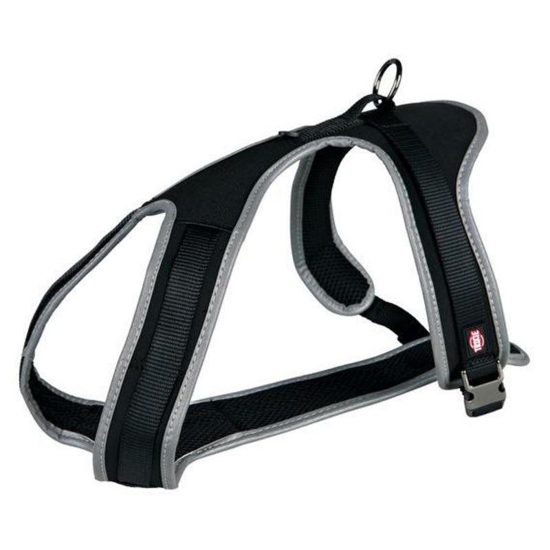 Шлейка Trixie для собак размер L–XL 70–100 см/20 мм черная шлейка trixie для собак к ремню безопасности в автомобиль l 65–80 см 25 мм черная