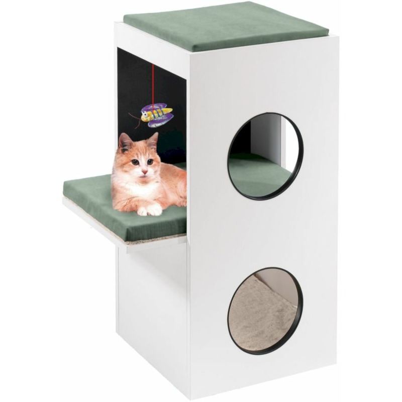 Спально-игровой комплекс Ferplast Blanco для кошек 40x55x80 см