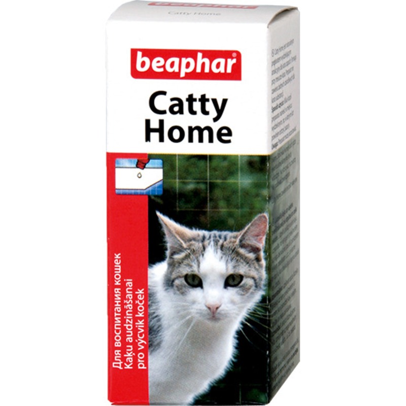 Средство Beaphar Catty Home для приучения кошек к месту для игр - 10 мл кот catty 25 см bukowski