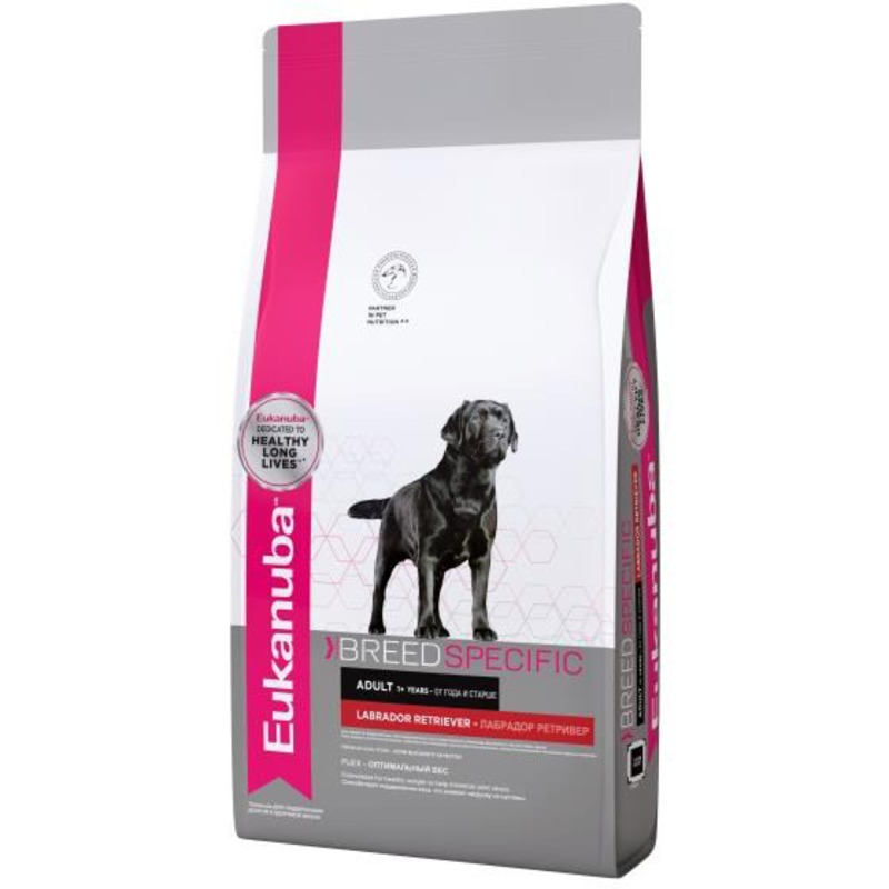 Eukanuba Adult Breed Specific Labrador Retriever полнорационный сухой корм для собак породы лабрадор-ретривер - 10 кг 23138