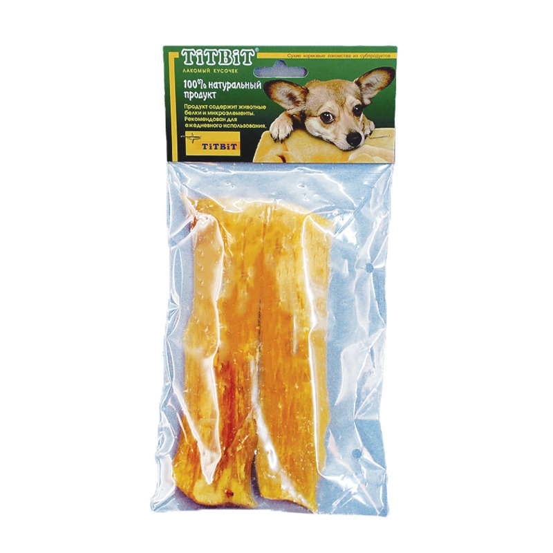 Titbit сухожилия говяжьи средние - мягкая упаковка - 30 г titbit сухожилия говяжьи средние мягкая упаковка лакомство для собак 95 гр