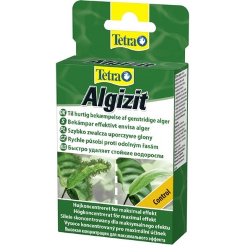 цена Средство Tetra Algizit против водорослей быстрого действия - 10 таб