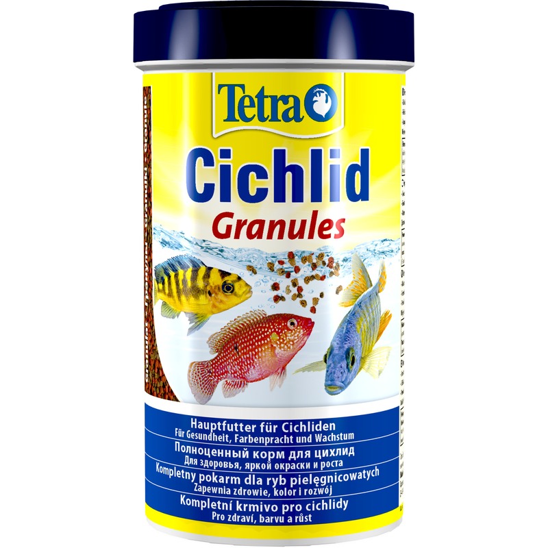 Корм Tetra Cichlid Granules для всех видов цихлид в гранулах - 500 мл корм для рыб tetra cichlid granules для всех видов цихлид в гранулах 500мл