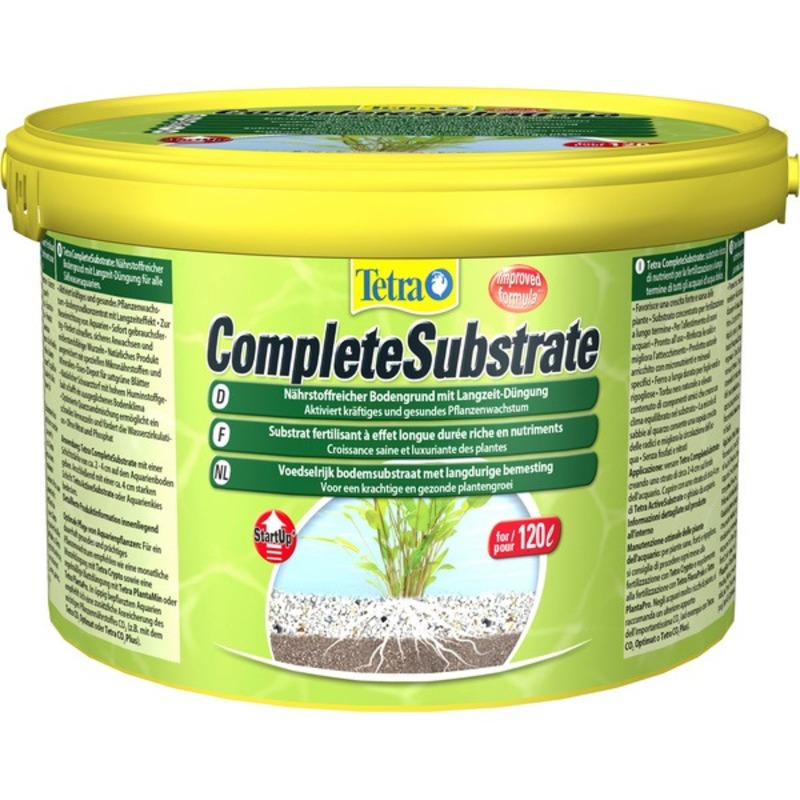 Грунт Tetra CompleteSubstrate питательный для растений - 5 кг средство для аквариумов tetra algumin против водорослей 100 мл