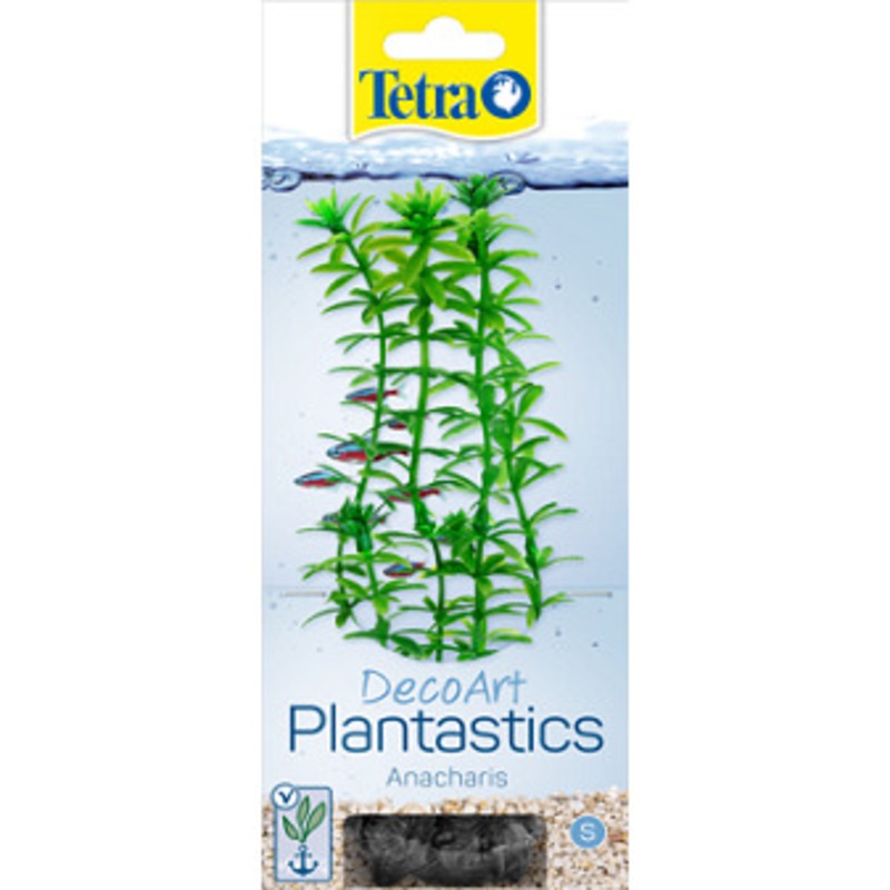 Растение Tetra Deco Art искусственное Элодея S - 15 см растение tetra deco art искусственное перистолистник s 15 см