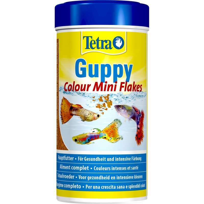 цена Корм Tetra Guppy Colour для гуппи для улучшения окраса