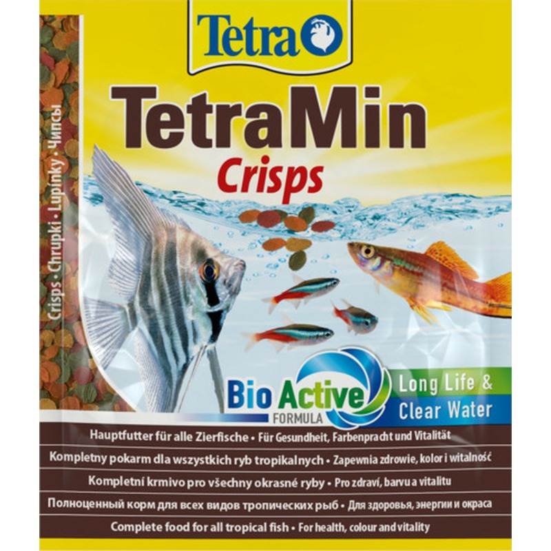 Корм Tetra Min Pro Crisps чипсы для всех видов рыб - 12 г (саше)