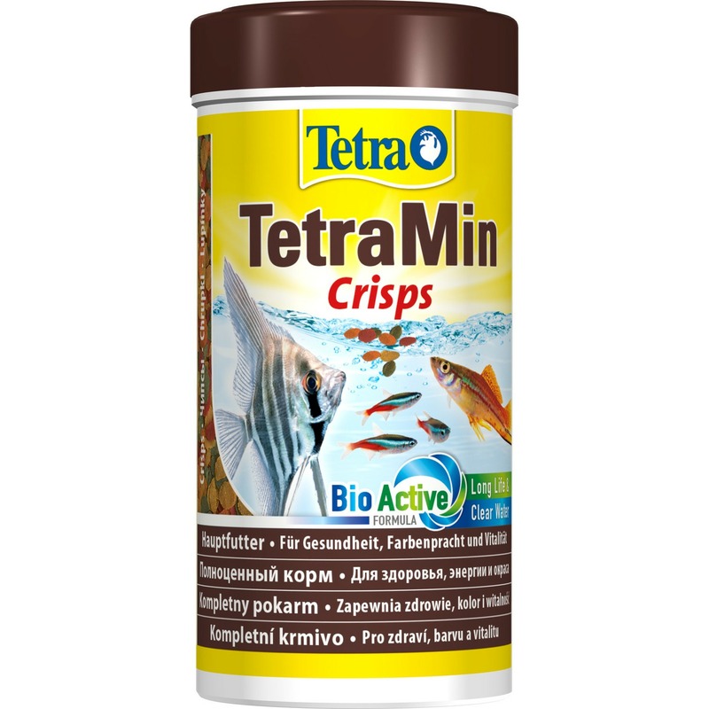 Корм Tetra Min Pro Crisps чипсы для всех видов рыб - 250 мл