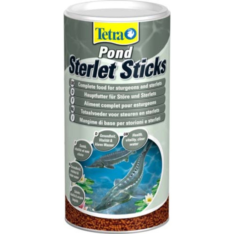 Корм Tetra Pond Sterlet Sticks для осетровых и стерляди - 1 л корм для рыб tetra pond sticks 1 86 кг