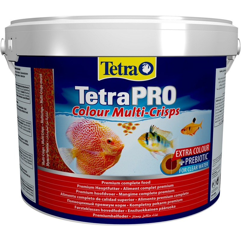 корм для рыб tetra pro color для улучшения окраса 100 мл Корм Tetra Pro Color Crisps чипсы для улучшения окраса всех декоративных рыб
