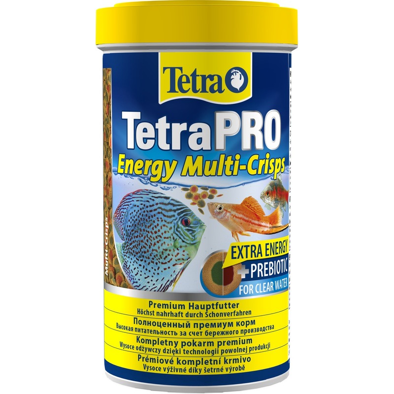 Корм Tetra Pro Energy Crisps чипсы для всех видов рыб для дополнительной энергии - 500 мл