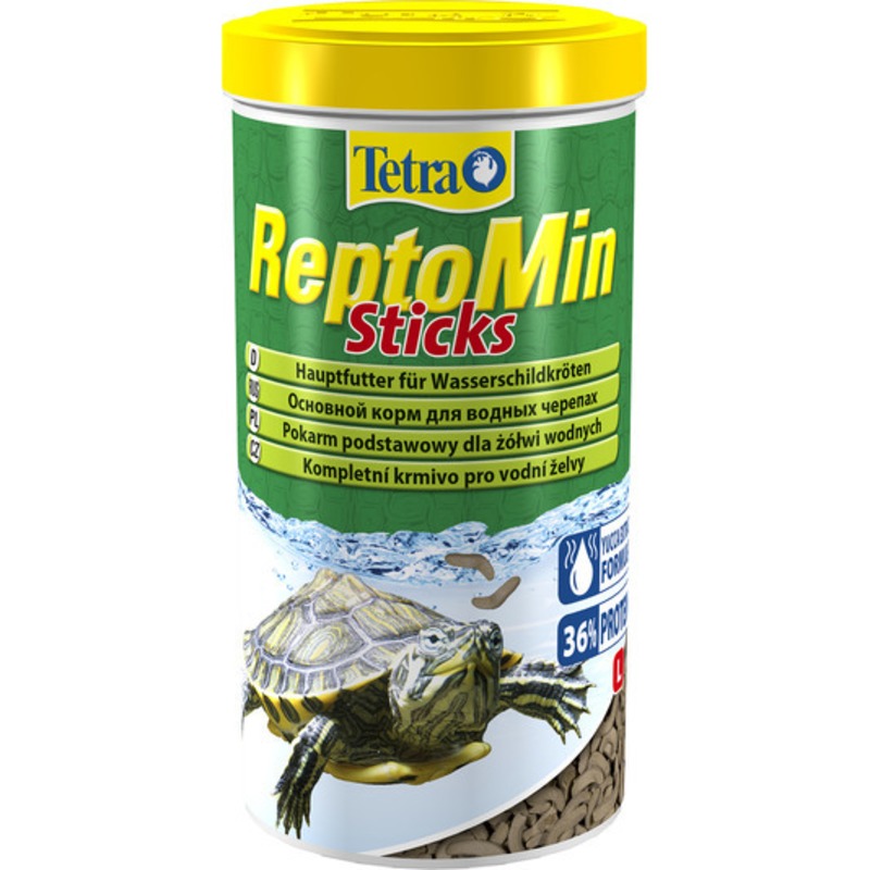Корм Tetra ReptoMin для водных черепах в виде палочек корм tetra reptomin для водных черепах в виде палочек 10 л ведро