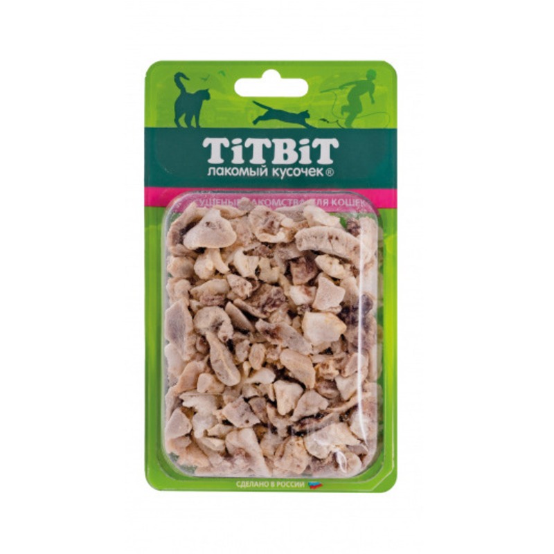 TiTBiT легкое говяжье для кошек Б2-M titbit легкое говяжье в клюквенном соусе для кошек вяленые лакомства 25 г