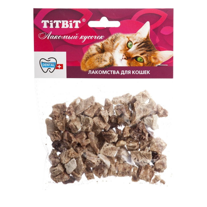 TiTBiT легкое баранье для кошек в мягкой упаковке лакомство для кошек titbit легкое баранье б2 м