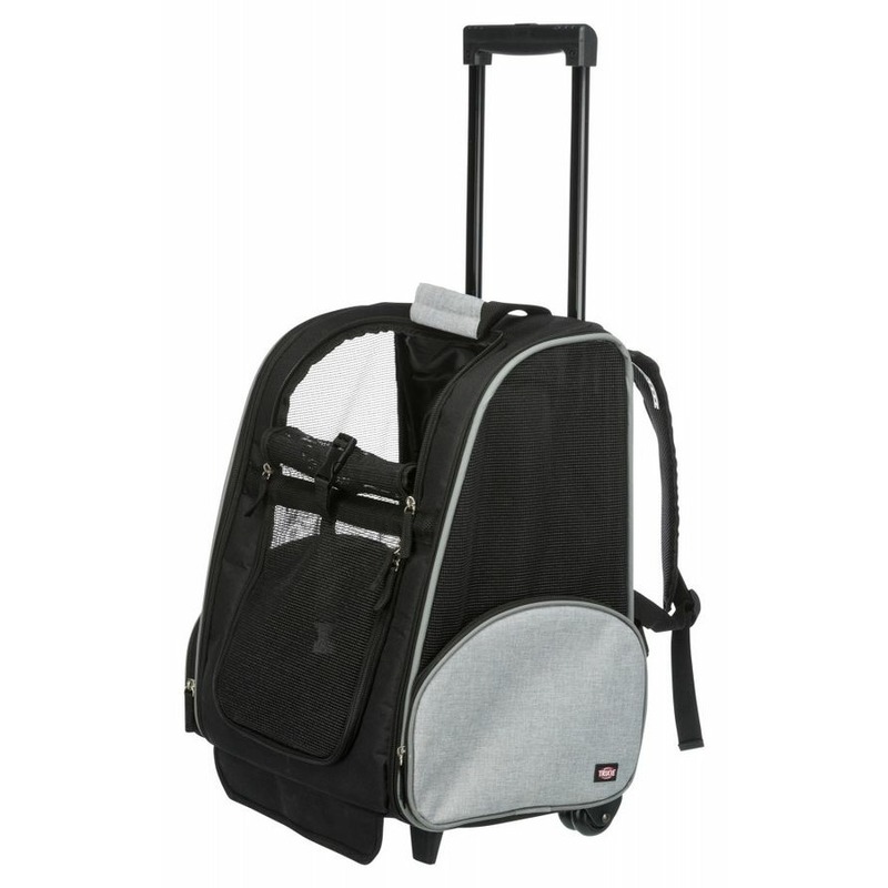Транспортная сумка Trixie для собак 36х50х27 см черно-серого цвета trixie транспортная сумка 48×27×25 см чёрная