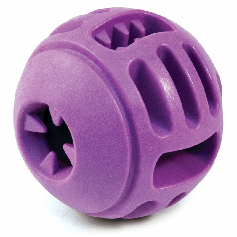 цена Triol Aroma игрушка для собак из термопластичной резины \Мяч с ручкой\, 80 мм