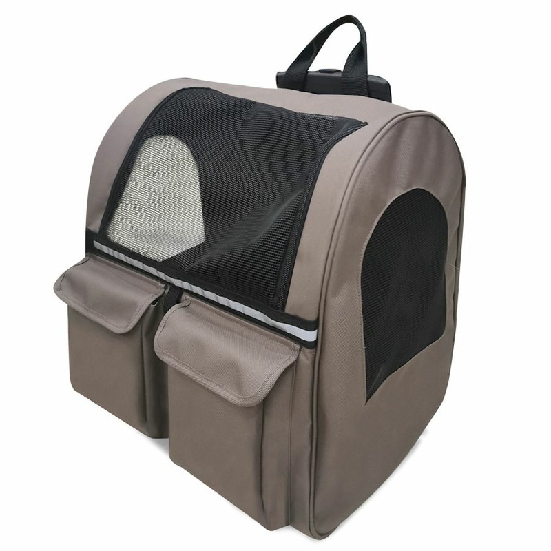 Triol сумка-рюкзак для кошек и собак \Путешественник\, на колесах - 430х280х460 мм