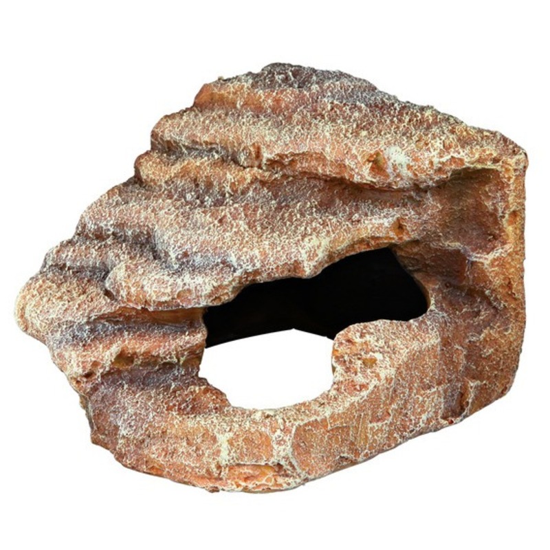 Trixie Грот угловой со ступеньками, 16×12×15 см trixie площадка деревянная со ступеньками 37×17×28 см