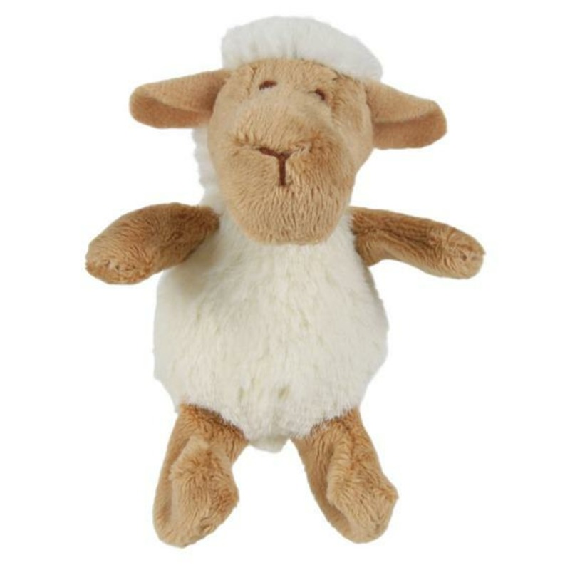 Trixie Игрушка для кошек Овечка, 12 см, плюш фигурка уточка овечка