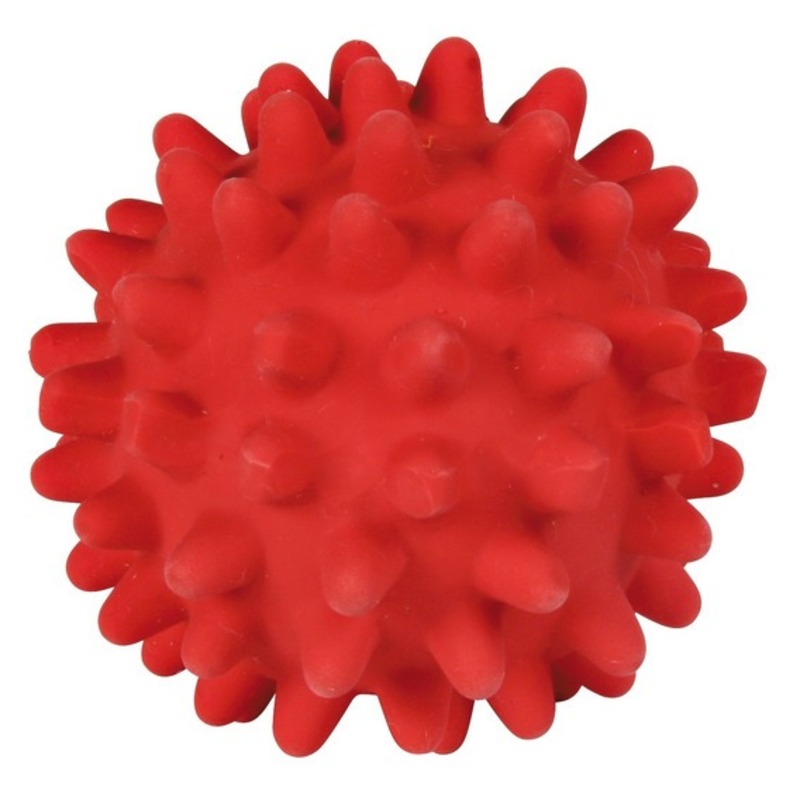 цена Trixie Игрушка для собаки Мяч игольчатый, ф 6 см, латекс