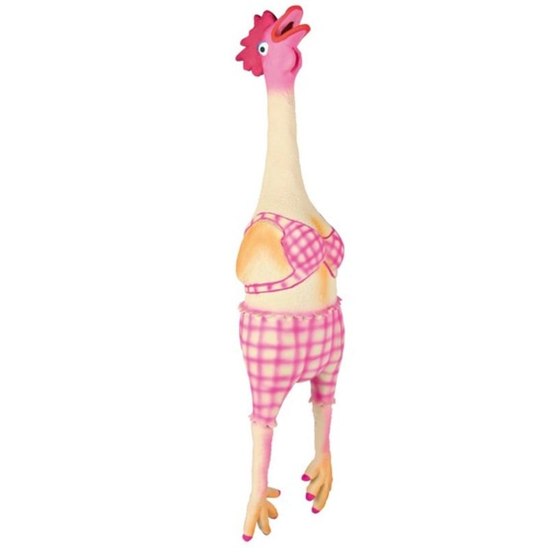 Trixie Игрушка Курица, кудахтающая, 48 см, латекс игрушка trixie курица кудахтающая 48 см латекс