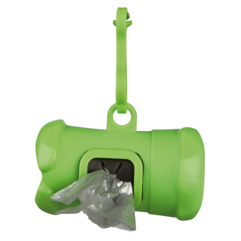 Trixie Контейнер для уборочных пакетов за животными с 15 пакетами, 3 л, пластик
