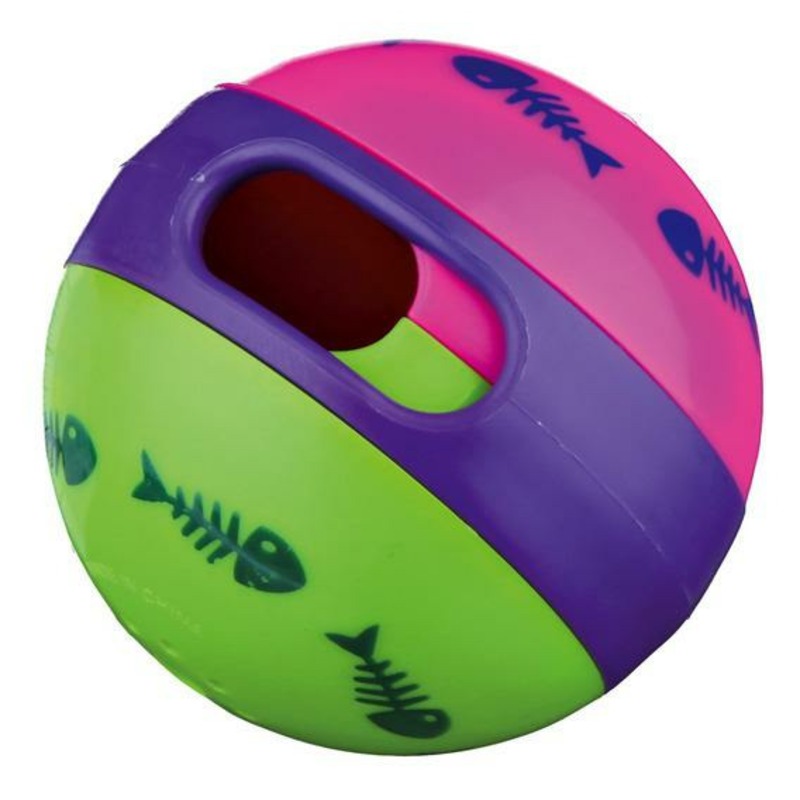 Trixie Мяч для лакомств для кошек, ø6 cm trixie игрушка для лакомств мяч для кошек пластик ø5 см