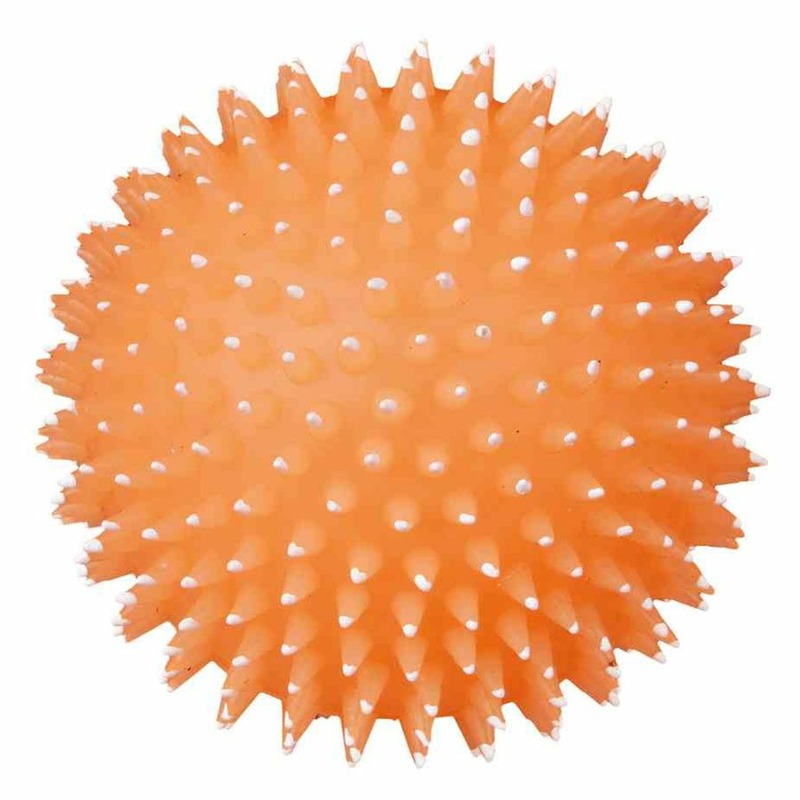 Trixie Мяч игольчатый Лунный свет ф10 см. мяч trixie для собак игольчатый с пищалкой ф10 см виниловый
