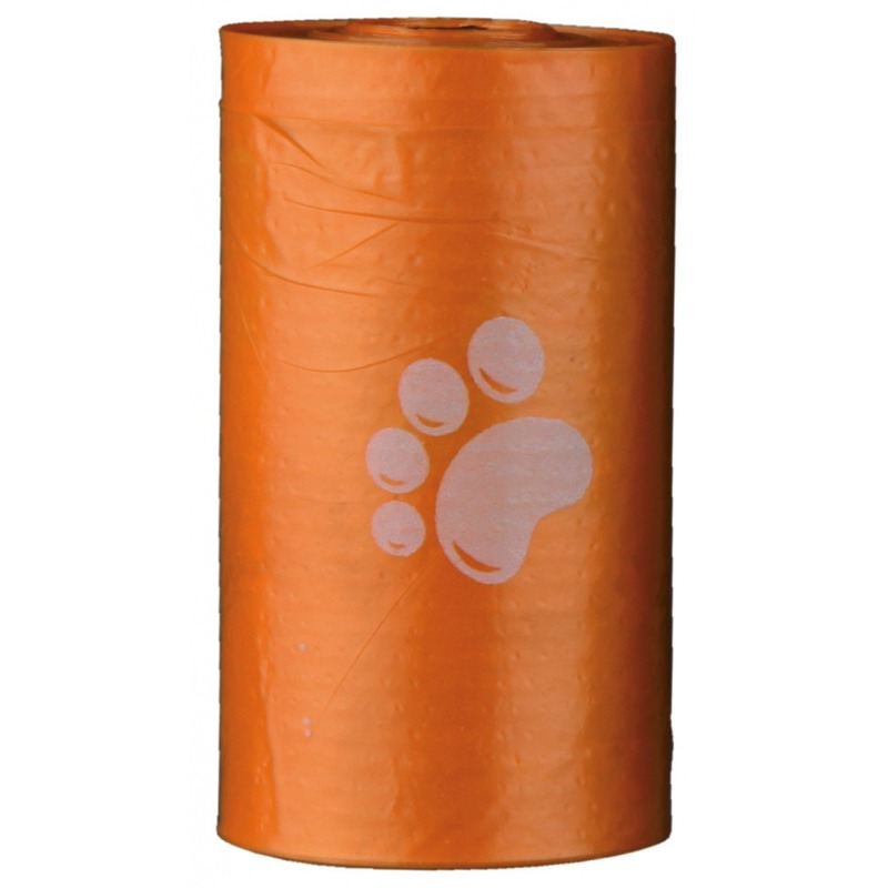 Trixie Пакеты для уборки за собаками, 3 л, 4 рулона по 20 шт., цветные, для всех диспенсеров 29185