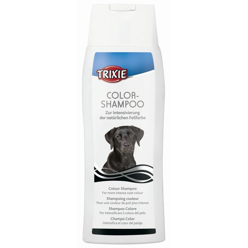 Trixie Шампунь для темно-шерстных собак, 250 мл trixie шампунь для собак облегчающий расчесывание шерсти 250 мл