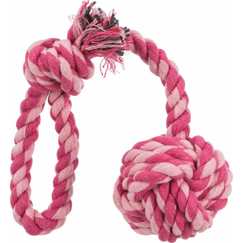 Веревка Trixie DentaFun для собак с узлом 5,5 см/30 см papillon игрушка для собак веревка с узлом хлопок 50 6 5 см
