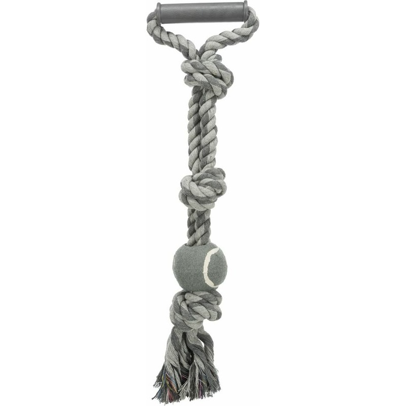 Веревка Trixie для собак с мячом 50 см trixie веревка trixie для собак с мячом 50 см