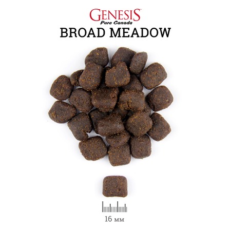 Genesis Pure Canada Broad Meadow Soft полувлажный корм для взрослых собак с говядиной, мясом косули и дикого кабана Гранулы Превью