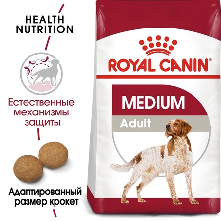 Сухой корм Royal Canin Medium Adult для взрослых собак средних пород Дополнительное Превью