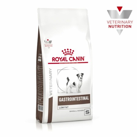 Royal Canin Gastrointestinal Low Fat Small Dog полнорационный сухой корм для взрослых собак мелких пород при нарушениях пищеварения, диетический Упаковка Превью