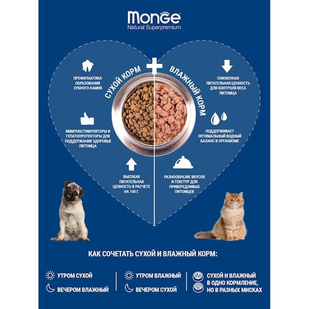 Monge Cat Speciality Line Monoprotein Adult полнорационный сухой корм для кошек, с лососем - 10 кг Дополнительное Превью